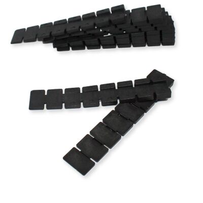 Ayder Plinth Wedge Plastic Adjustable Black - 1