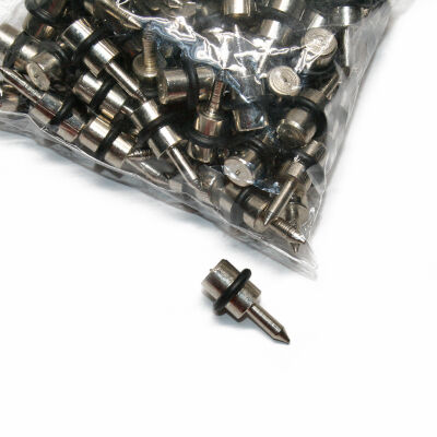 Ayder Studded Shelf Pin Gasketed Metal 1Pack: 100 Pieces - 1
