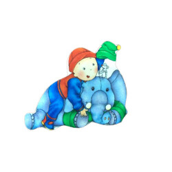 Baby Art Handle Elephant - Baby Art