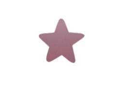 Baby Handle Star Pink Without Picture - Baby Art