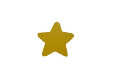 Baby Handle Star Yellow Without Picture - 1