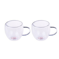 Bambum T1244 Chai, 2 Parça Çift Cidarlı Çay Fincanı - Bambum