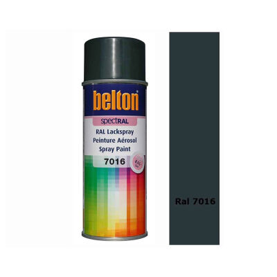 Belton Spray Paint Anthracite Gray RAL 7016 - 1