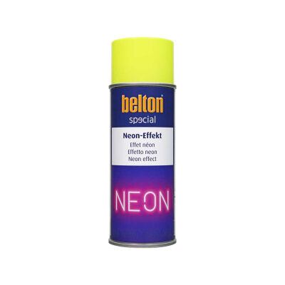 Belton Spray Paint Neon Yellow - 1