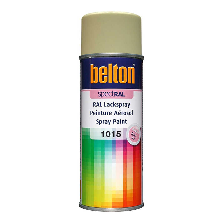Belton Sprey Boya Açık Fildişi RAL1015
