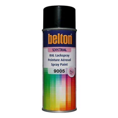 Belton Sprey Boya Jet Black Mat RAL9005 - 1