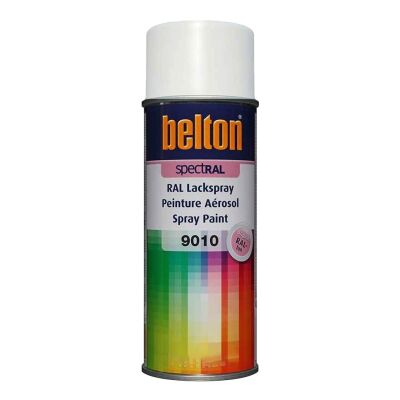 Belton Sprey Boya Parlak Beyaz RAL9010 - 1