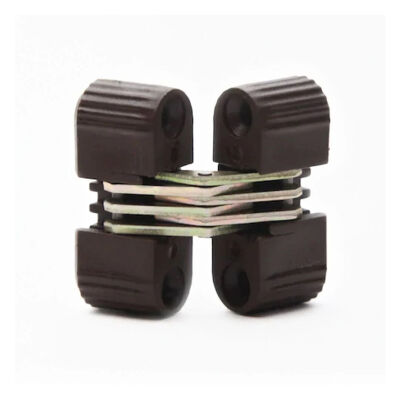 Bereket Oval Plastic Folding Hinge Brown - 1