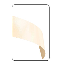 Berkfa Ironing Edge Band 40mm Cream Gloss (1 Piece 50 Meters) - 2