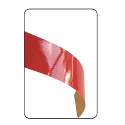 Berkfa Ütü Bandı 20mm Kırmızı Parlak ( 1ad 50mt ) - 2