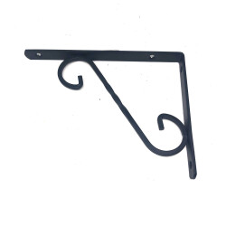 Beşel Under Shelf Wrought Iron No:1 141X155X14MM Black - Beşel