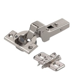 Blum Clip Frenli Tam Deve Boynu Menteşe 107 derece Taban Dahil - Blum