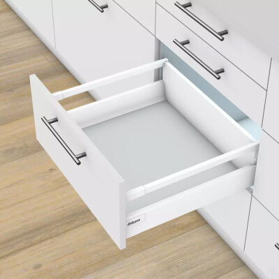 Blum Tandembox Antaro C Blumotion 30 kg 45 cm - Beyaz Bordürlü - 1