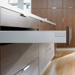 Blum Tandembox Antaro M Blumotion 30 kg 45 cm - Gri Bordürsüz - Blum