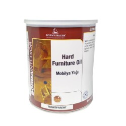 Borma Wachs Mobilya Yağı (Hard Oil) 1 Lt - Metali