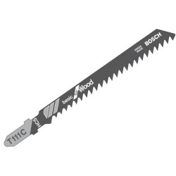 Bosch 100mm Jigsaw Blade T 111 C For Wood - Bosch