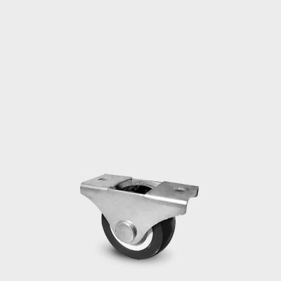 Burak 0265 SUS Fixed Wheel Pvc Polyurethane Coated - 1