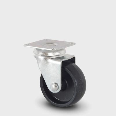 Burak 0512 Sms Table Wheel 50X20 Black - 1