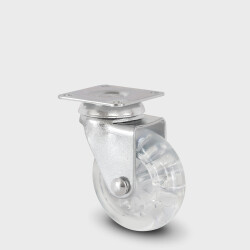Burak 0512 Svt Table Wheel 50X20 Transparent - Burak