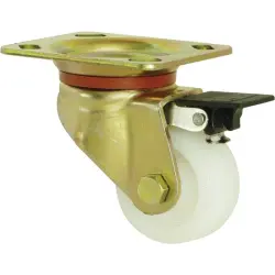 Burak 0552 FKZ Tekerlek Eğri Top Polyemit Döner Frenli - Burak