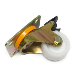 Burak 0552 FKZ Wheel Oblique Ball Polyemit Swivel Brake - 2