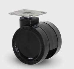 Burak 0572 MPS Dekoratif Teker Tablalı Siyah - Burak