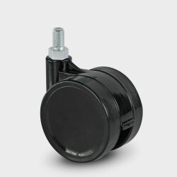 Burak 0651 Pps Furniture Caster Narrow Body Bolted Black - Burak