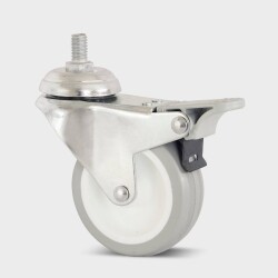 Burak 0751 Fhg Bolted Wheel Gray With Brake - Burak