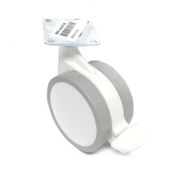 Burak 0652 FVB Mobilya Tekerleği Dar Gövde Tablalı Frenli - 2