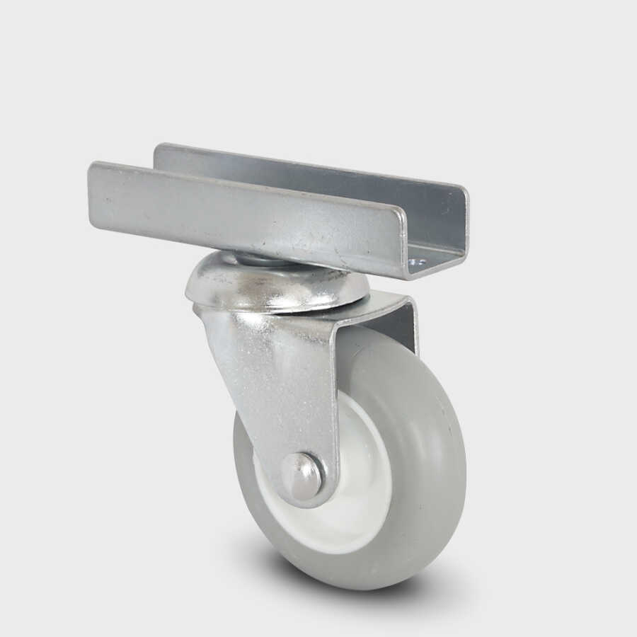 Burak 0516 SVG U Tablalı Tekerlek 18'lik PVC Gri
