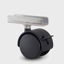 Burak 0506 FPS U Tablalı Tekerlek Frenli 18’lik Siyah - 1