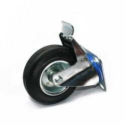Burak Zt6002 Slb125f4 Wheel Industrial Caster Wheel with Brake - Burak