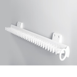 Çağdaş Raylı Plastik Kravatlık 12x45 Gri - Çağdaş