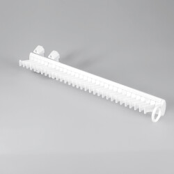 Çağdaş Sürgülü Kravatlık 8x47 Beyaz - Çağdaş