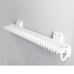 Cagdas Tie Hanger Rail Plastic Anthracite - Çağdaş