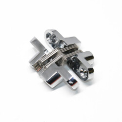Can Accordion Folding Hinge Satin 60Mm - 1
