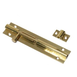 Can Deadbolt Brass 10 Cm Yellow - Canex