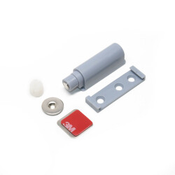 Canex Kapak İtici Mıknatıslı 40mm Kalın Gri - Canex