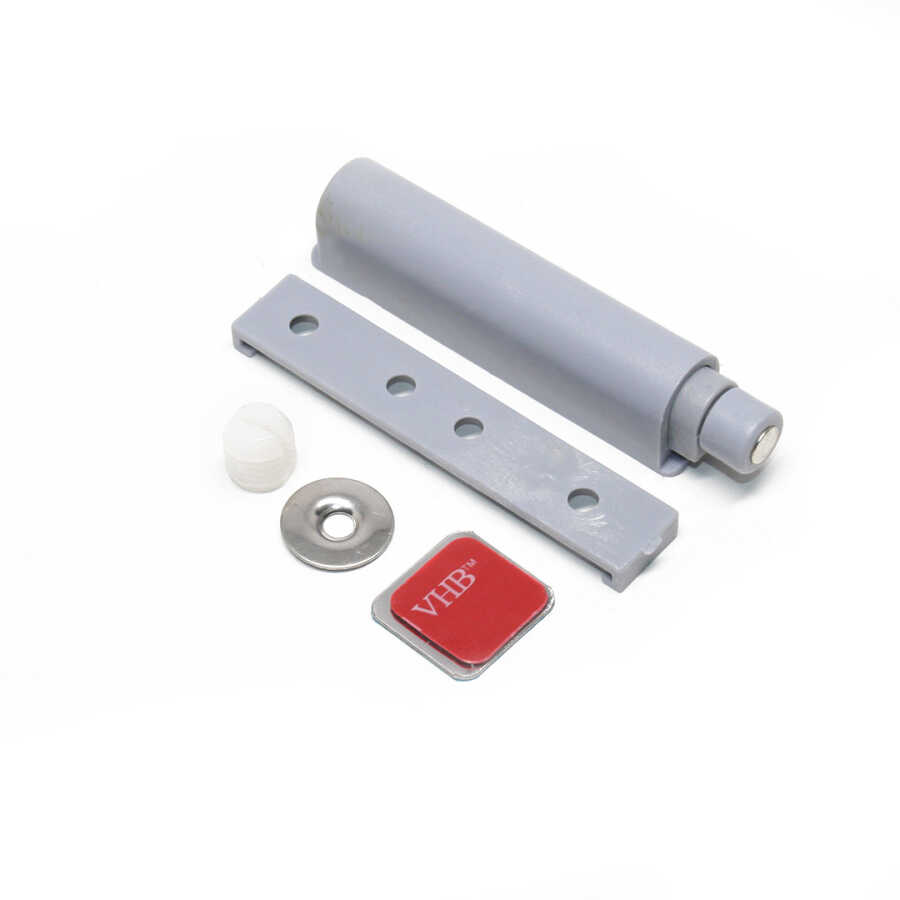 Canex Kapak İtici Mıknatıslı 80mm Kalın Gri
