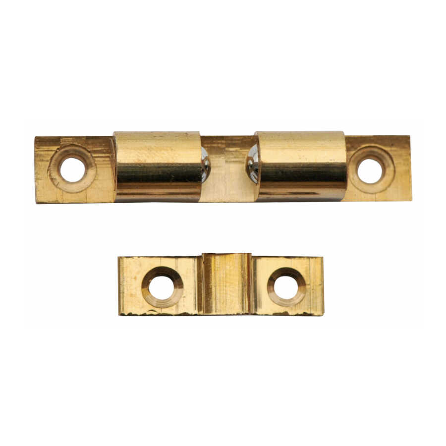 Canex Çıtçıt Bilyalı Pirinç 50mm Sarı  