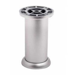 Çelebi Plastic Leg Jumbo Elif 12cm Round Table Matte Chrome - 1