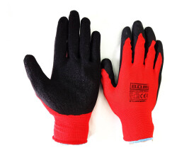 Cemre Glove Star Red No:9 Half Coating - Cemre