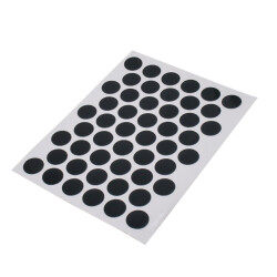 Cesa Yapışkanlı Vida Tapası 14mm Parlak Antrasit - Cesa