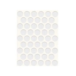 Cesa Yapışkanlı Vida Tapası 14Mm Parlak Beyaz - Cesa