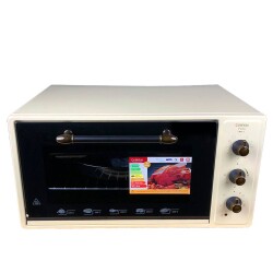 Çetintaş SMXF5 RK Maxi Fırın 45Lt Cam Panel Krem - 2