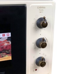 Çetintaş SMXF5 RK Maxi Fırın 45Lt Cam Panel Krem - 4