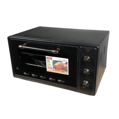 Cetintas SMXF5 RS Maxi Oven 45Lt Glass Panel Black - 3