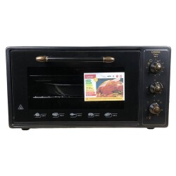 Cetintas SMXF5 RS Maxi Oven 45Lt Glass Panel Black - Çetintaş
