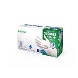 Çok Amaçlı Eldiven 100'lü L Beden (Beyaz) - 1