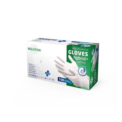 Çok Amaçlı Eldiven 100'lü L Beden (Beyaz) - 1